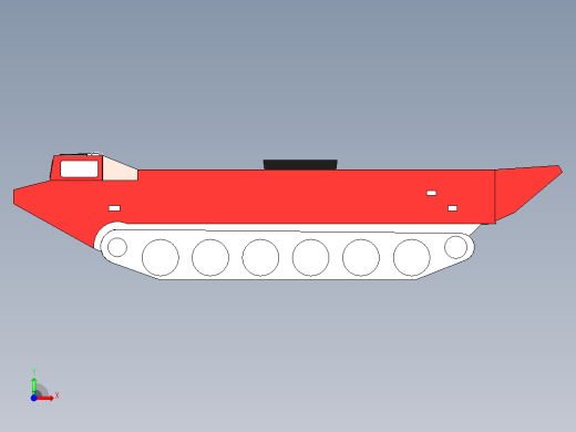 A3003952-PTS履带式两栖运输工具前视缩略图