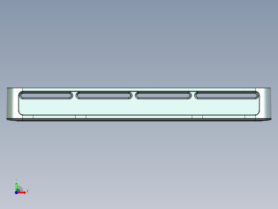 厨房收纳架前视图