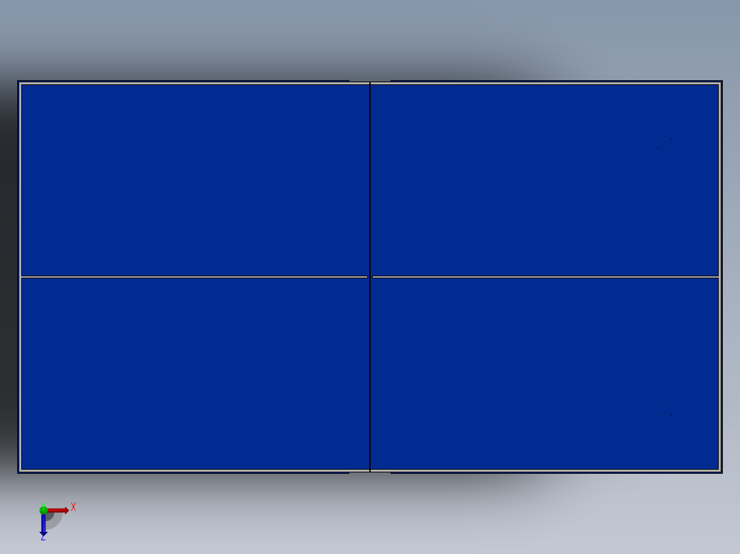 乒乓球、乒乓球拍俯视图