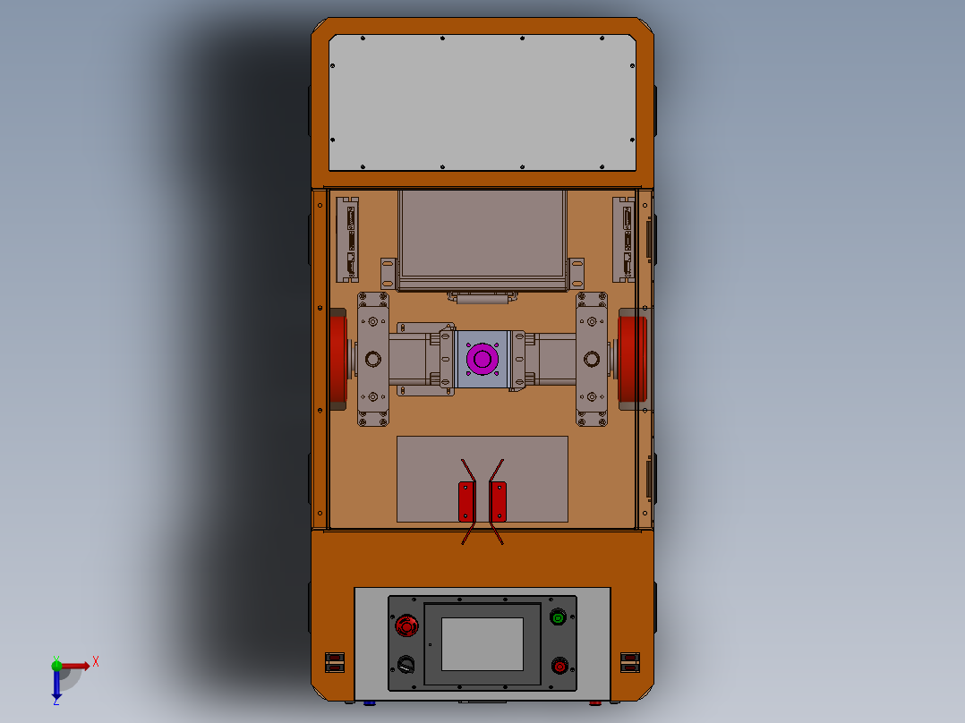 AGV小车、AGV(52)俯视图