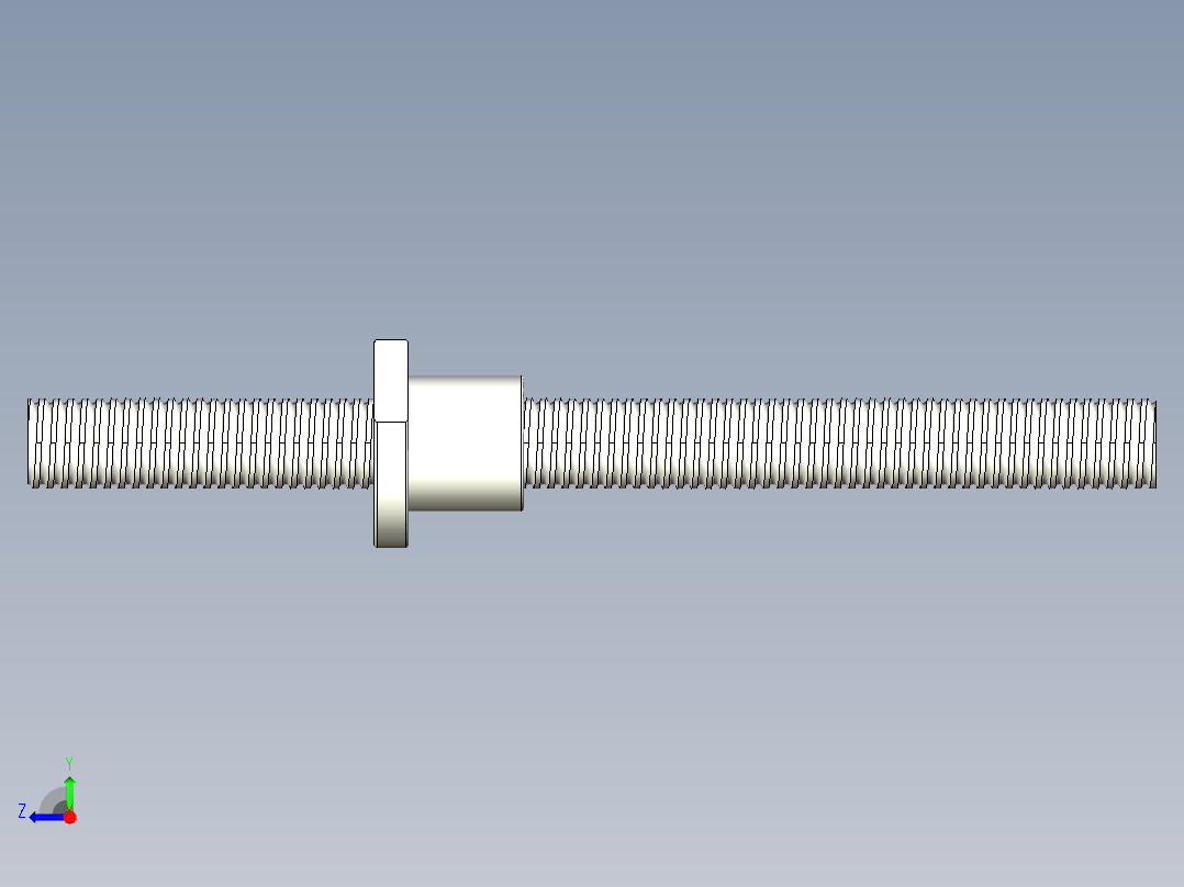 SFM滚珠丝杆右视图