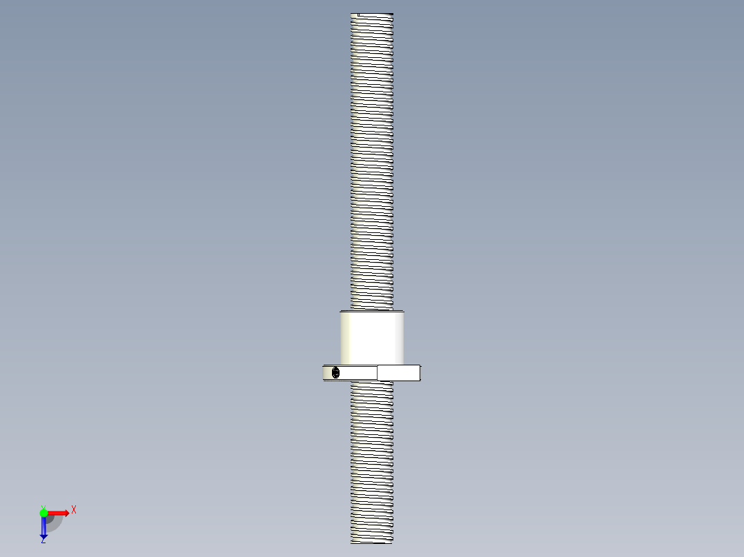 SFM滚珠丝杆俯视图