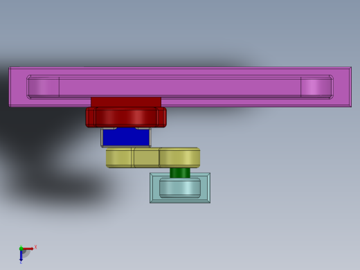 曲柄滑块俯视缩略图