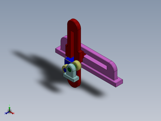曲柄滑块正等轴测缩略图