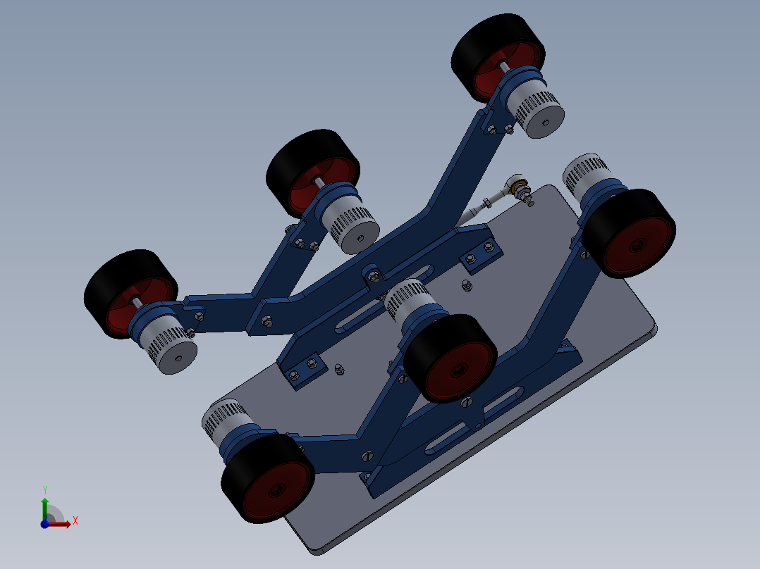 AGV小车、AGV(64)前视图