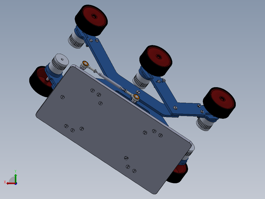 AGV小车、AGV(64)后视图