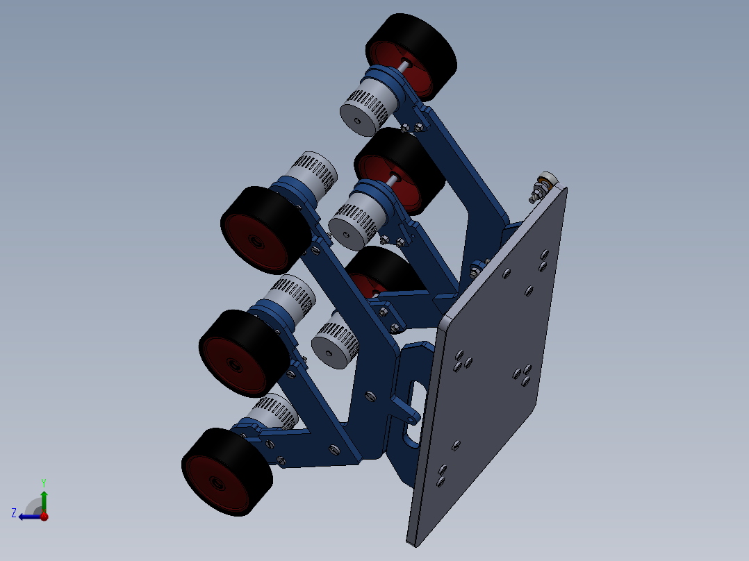 AGV小车、AGV(64)右视图