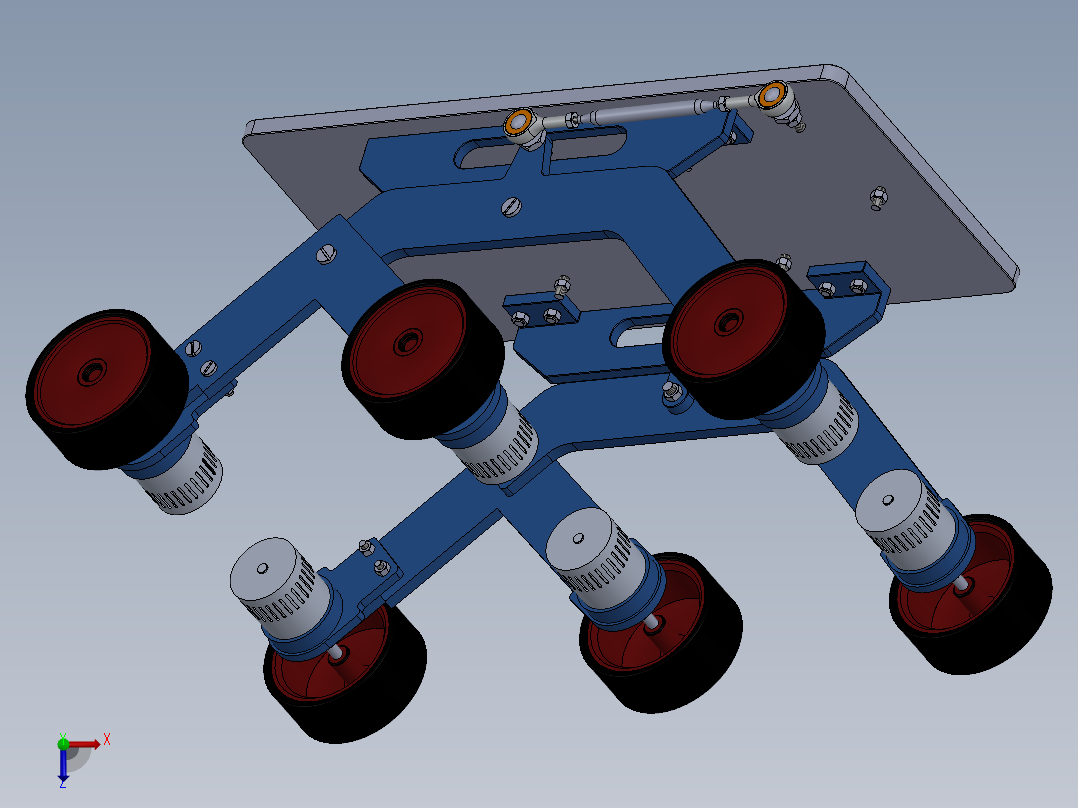AGV小车、AGV(64)俯视图