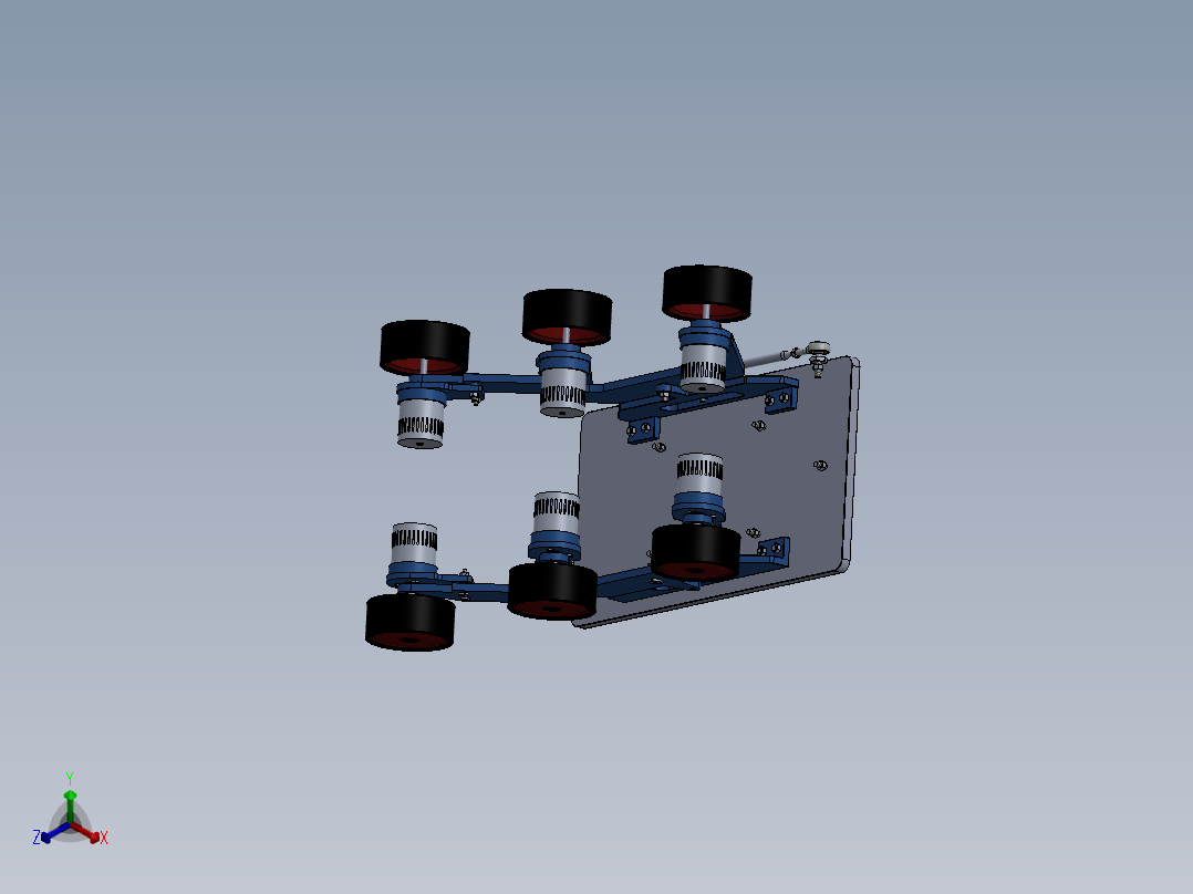 AGV小车、AGV(64)正等轴测图