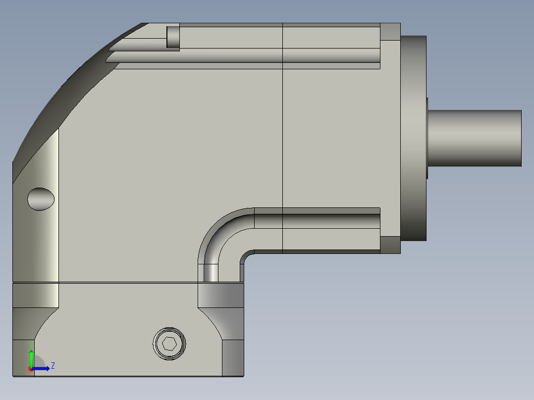 ZPGH090-L116-80-100-M6左视图