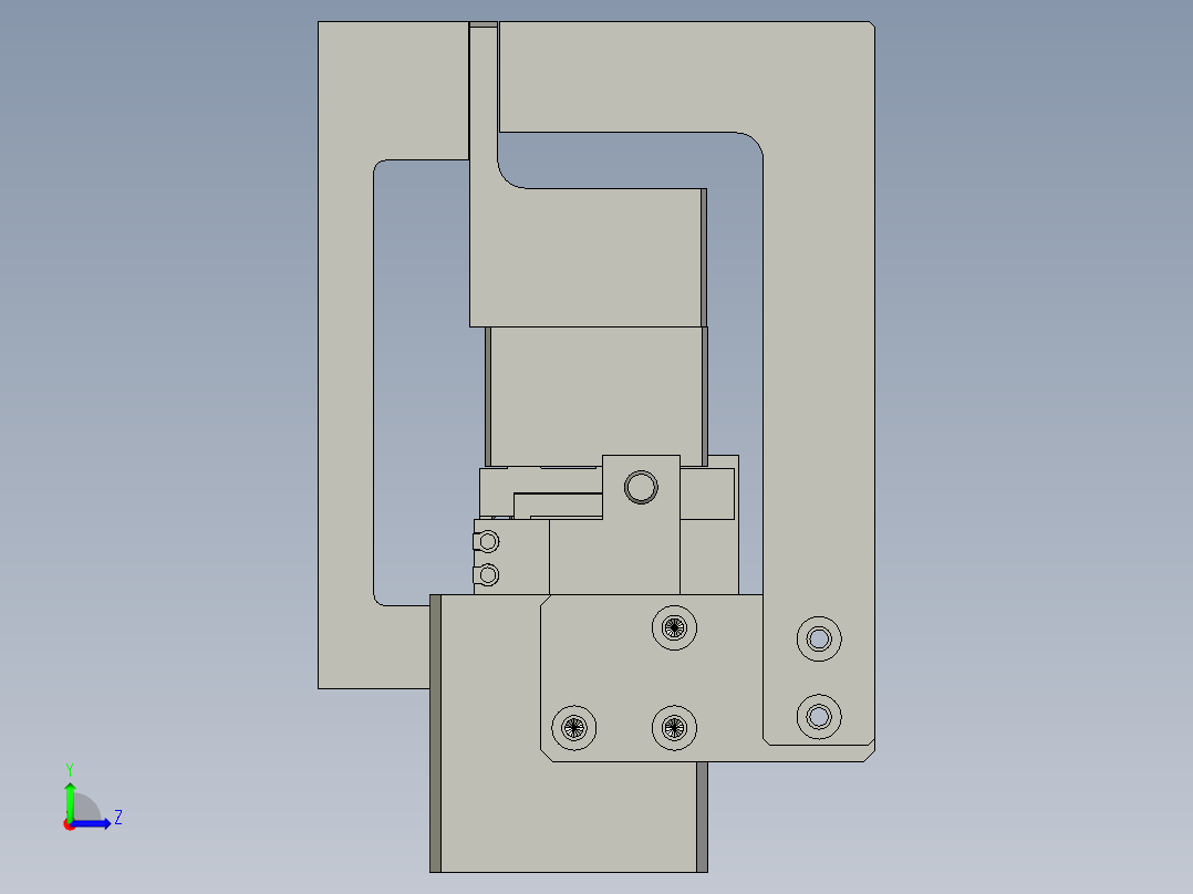 LM23006-左右分料2左视图