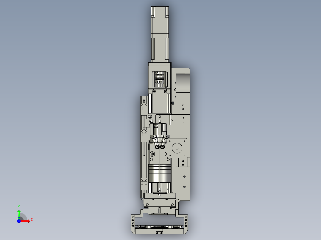 TW18A52V10-03-01-03-00上料机械手Z轴前视图