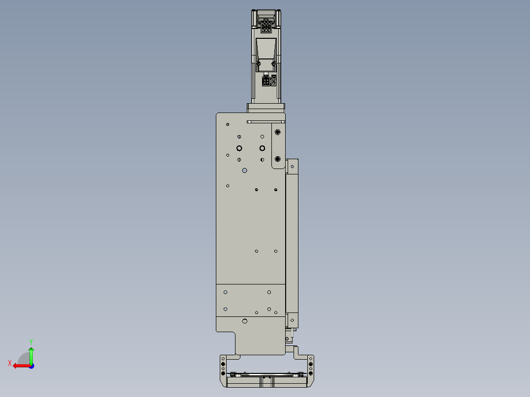 TW18A52V10-03-01-03-00上料机械手Z轴后视图