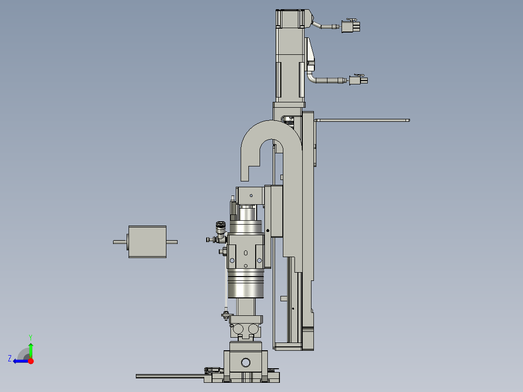 TW18A52V10-03-01-03-00上料机械手Z轴右视图