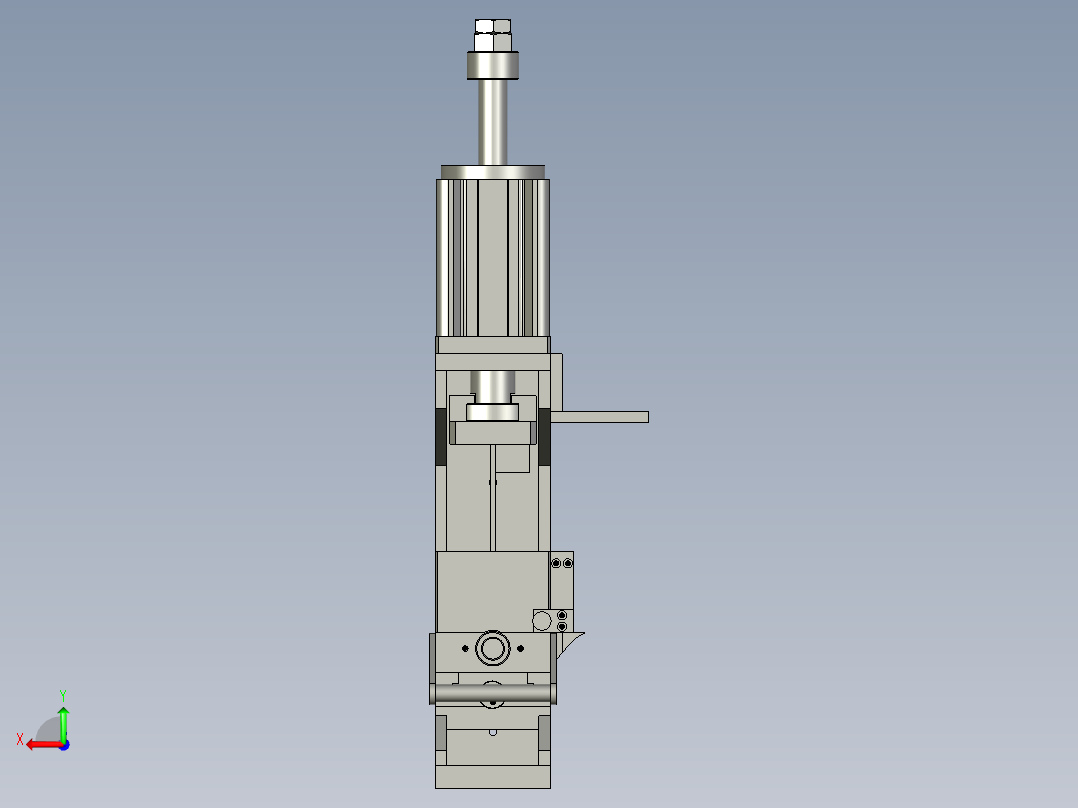 尼龙刀模后视图