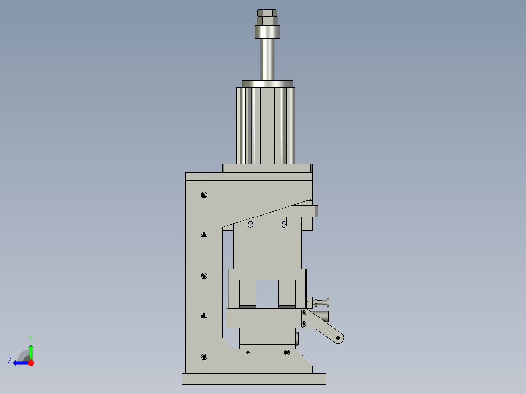尼龙刀模右视图