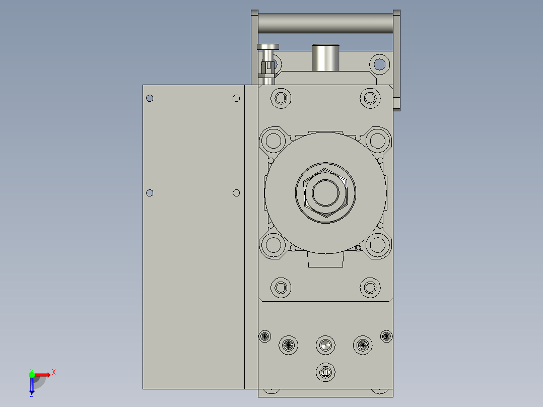 尼龙刀模俯视图