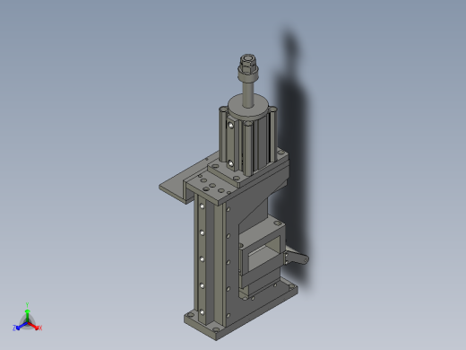 尼龙刀模正等轴测缩略图