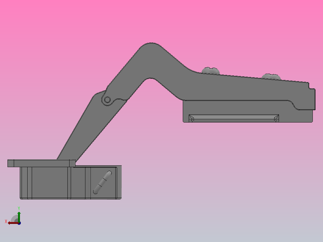 OU22铰链[OU22-5-14.5]后视图