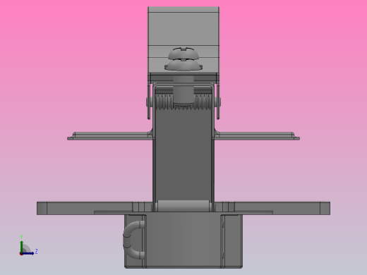 OU22铰链[OU22-5-14.5]左视缩略图