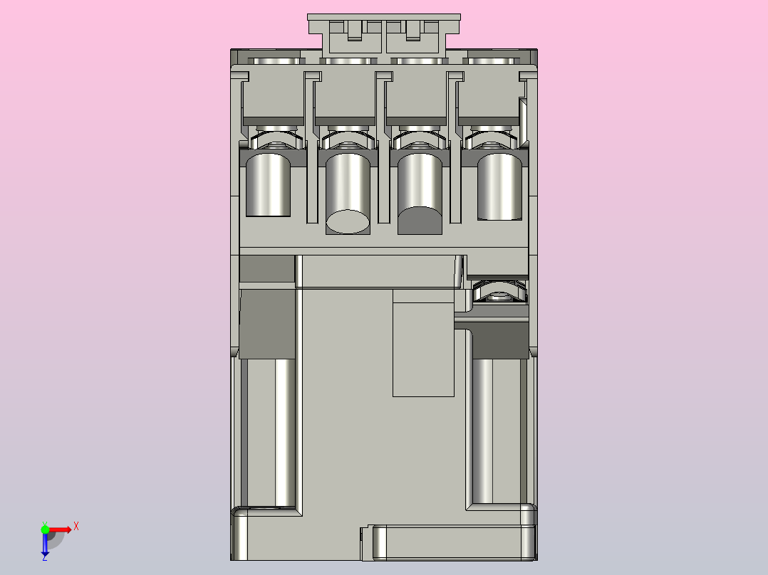 正泰接触器CJX2-0901 24V俯视图