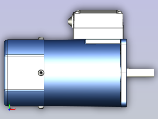 YB电磁制动电机 90yb04前视缩略图