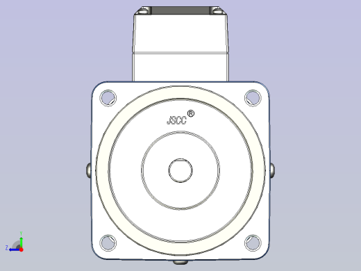YB电磁制动电机 90yb04右视缩略图