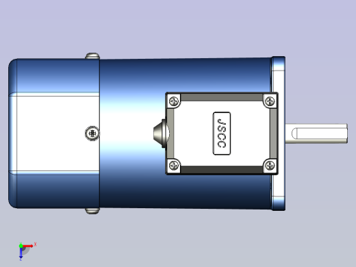 YB电磁制动电机 90yb04俯视缩略图