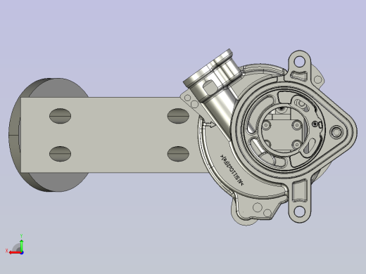 一款小铝合金产品抓手后视缩略图