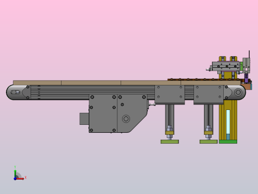 A16 同步带上料机构前视缩略图