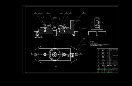 831004法兰盘加工工艺及铣距中心24mm平面夹具设计【含三维SW】缩略图