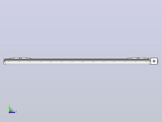 皮带直线轴双滑块型TPA-GCBS-120-P70-L450-DL-M20-N3左视缩略图