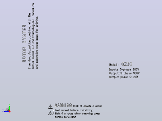 变频器C220右视缩略图