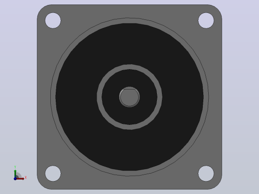 70DC(20W╱36W)微型直流基本型电机[70DC30GV24R16]前视缩略图