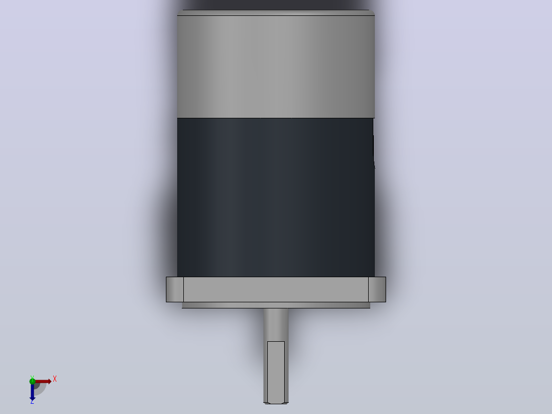 70DC(20W╱36W)微型直流基本型电机[70DC30GV24R16]俯视图