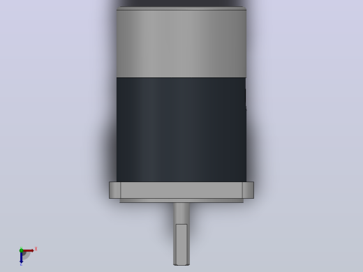 70DC(20W╱36W)微型直流基本型电机[70DC30GV24R16]俯视缩略图