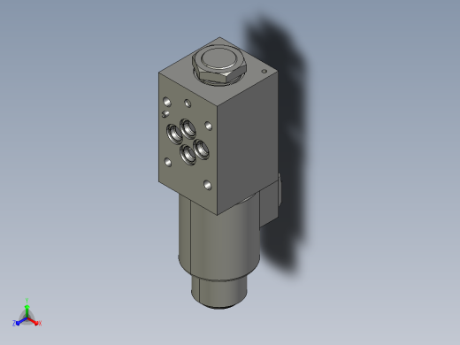 伊顿液压元件DG4V-3M-A-KUP5D-60-ROCK主视缩略图