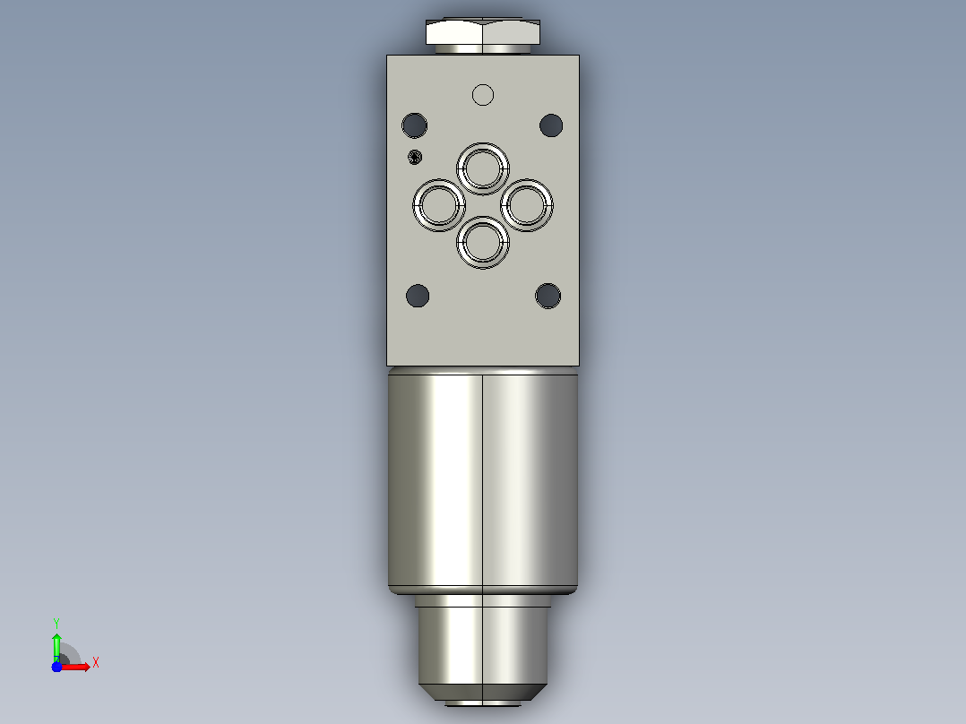 伊顿液压元件DG4V-3M-A-KUP5D-60-ROCK前视图