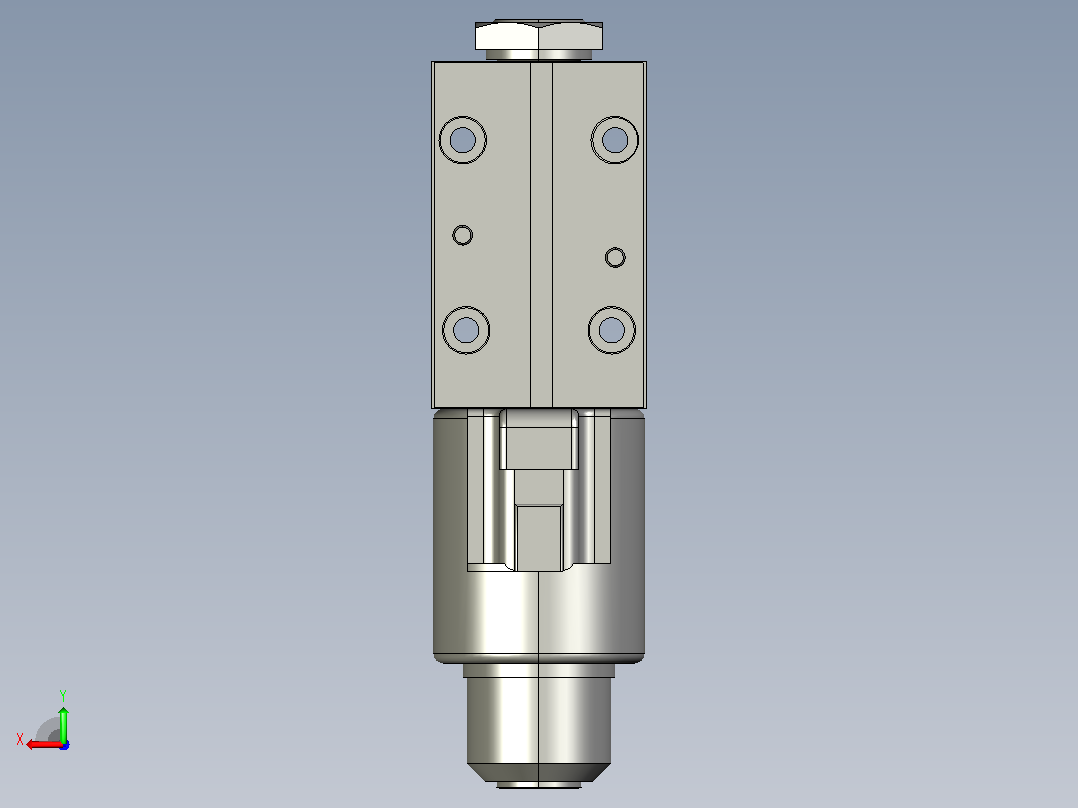 伊顿液压元件DG4V-3M-A-KUP5D-60-ROCK后视图