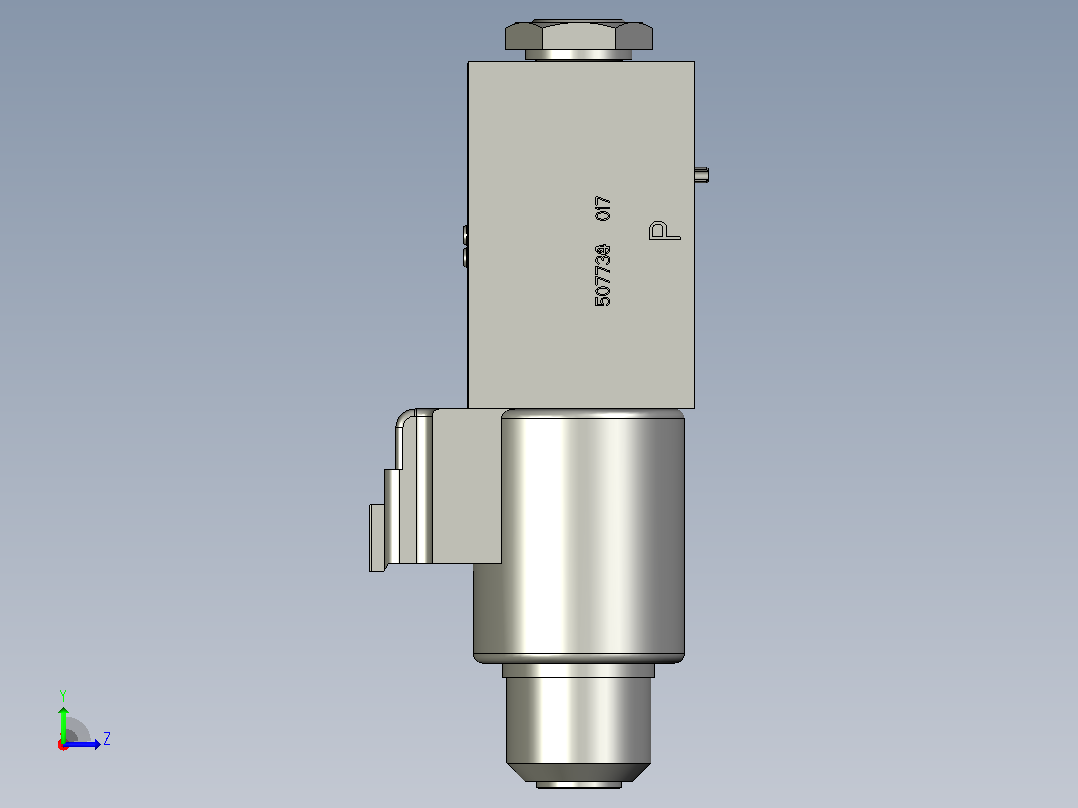 伊顿液压元件DG4V-3M-A-KUP5D-60-ROCK左视图