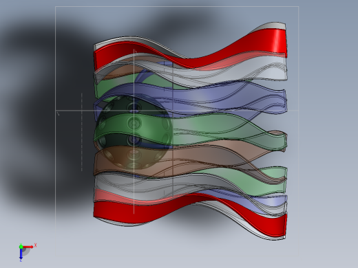 发光二极管的灯模型俯视缩略图