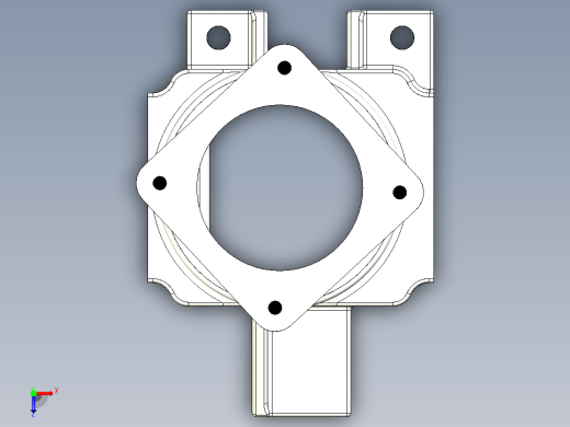 气泵泵体原件俯视缩略图