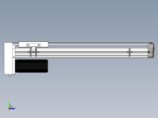 Toyo东佑达直线模组-ETH14-450-BM-400W+煞車左视缩略图