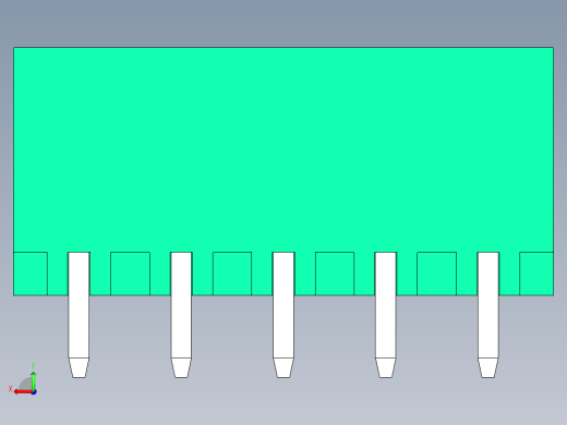 DEGSON 2EDG 系列 5.0mm 可插拔接线端子组-2EDGVC-5.0-05P-14-00AH后视缩略图