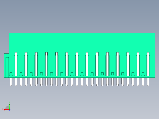 DEGSON 2EDG 系列 5.0mm 可插拔接线端子组-2EDGVTC-5.0-28P-14-00AH后视缩略图
