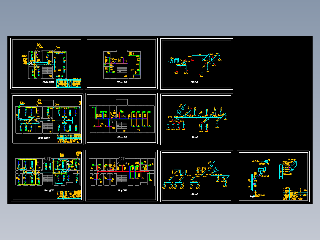 某办公室中央空调设计图
