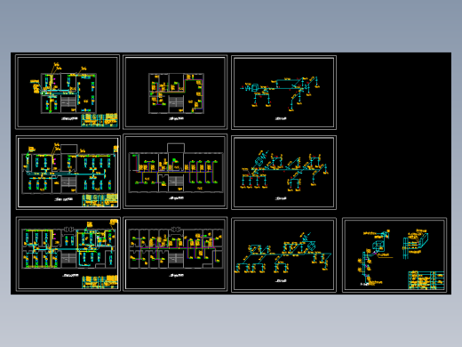 某办公室中央空调设计图