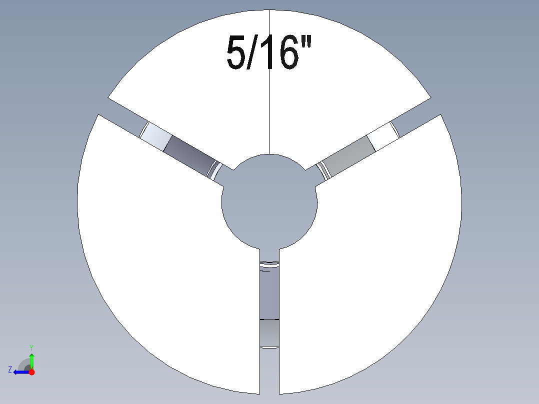R8-夹头组-R8 COLLET 0.312.STEP右视图