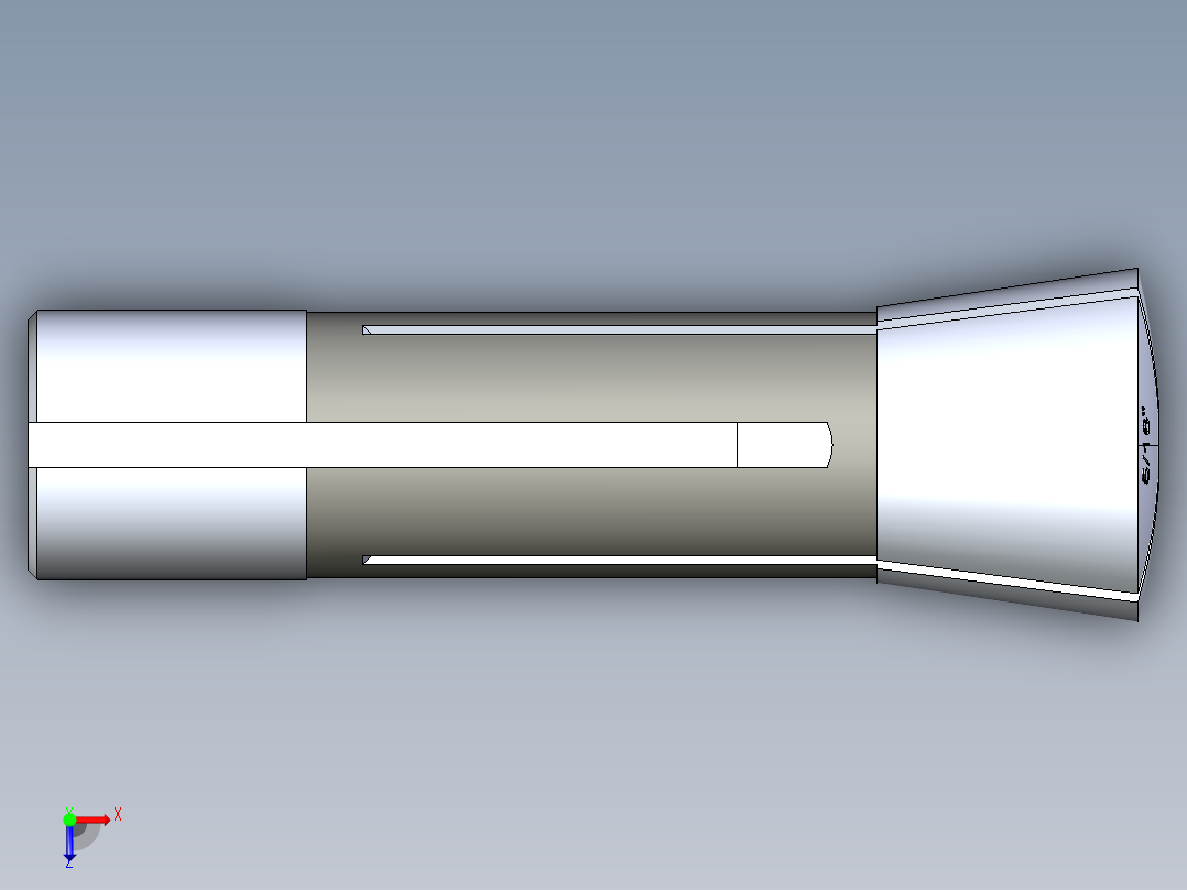 R8-夹头组-R8 COLLET 0.312.STEP俯视图