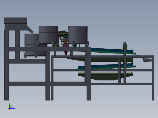 滚动部件组装机左视缩略图